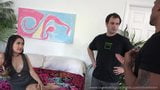 Jade Noir and Husband Both Suck Dick Hard snapshot 3