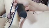 Zapato follando en pantimedias y polla de nylon snapshot 3