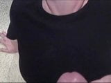 Boy cumshots black shirt snapshot 1