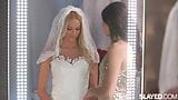 SLAYED Kylie helps bride to be Emma relax in the best way snapshot 4