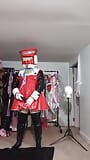 PVC Kigurumi Roll Breathplay and Masterbate, forgot to charge wand snapshot 9