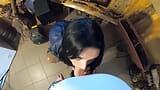 Gola profonda in zoccolo di cammello leggins e giubbotto 164 snapshot 4