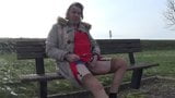 transgender travesti sounding urethral  lingerie outdoors 32 snapshot 1