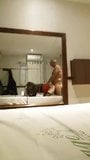 女装男がホテルの部屋でパパにハメられる snapshot 4