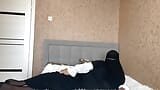 Mısırlı üvey kardeş orgazm için şeffaf külotlu çorapla mastürbasyon yapıyor snapshot 1