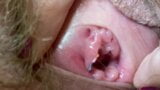 Extreme Close Up Big Clit Vagina Asshole Mouth Giantess Fetish Video Hairy Body snapshot 11