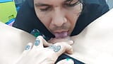 closeup homem lambendo vagina para minha cunhada snapshot 10