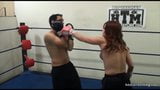 Femdom Boxing Beatdown - Weichei wird zertrümmert snapshot 8