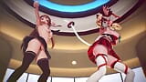 Mmd R-18 anime girls sexy dancing (clip 5) snapshot 5