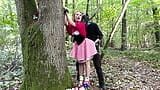 red ridding hood in the forest snapshot 9