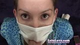 Lelu love-medical 面具口交打手枪 snapshot 7