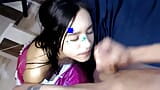 Pipe délicieuse en POV, éjaculation sur le visage snapshot 15