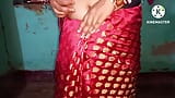 Une bhabhi canon et sexy fait un show à Sari snapshot 15