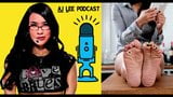 Aj lee expõe seus pés! - podcast 001 snapshot 5