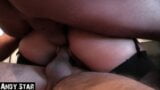 TRIPPLE CREAMPIE UNTIL THE PUSSY OVERFLOWS snapshot 13