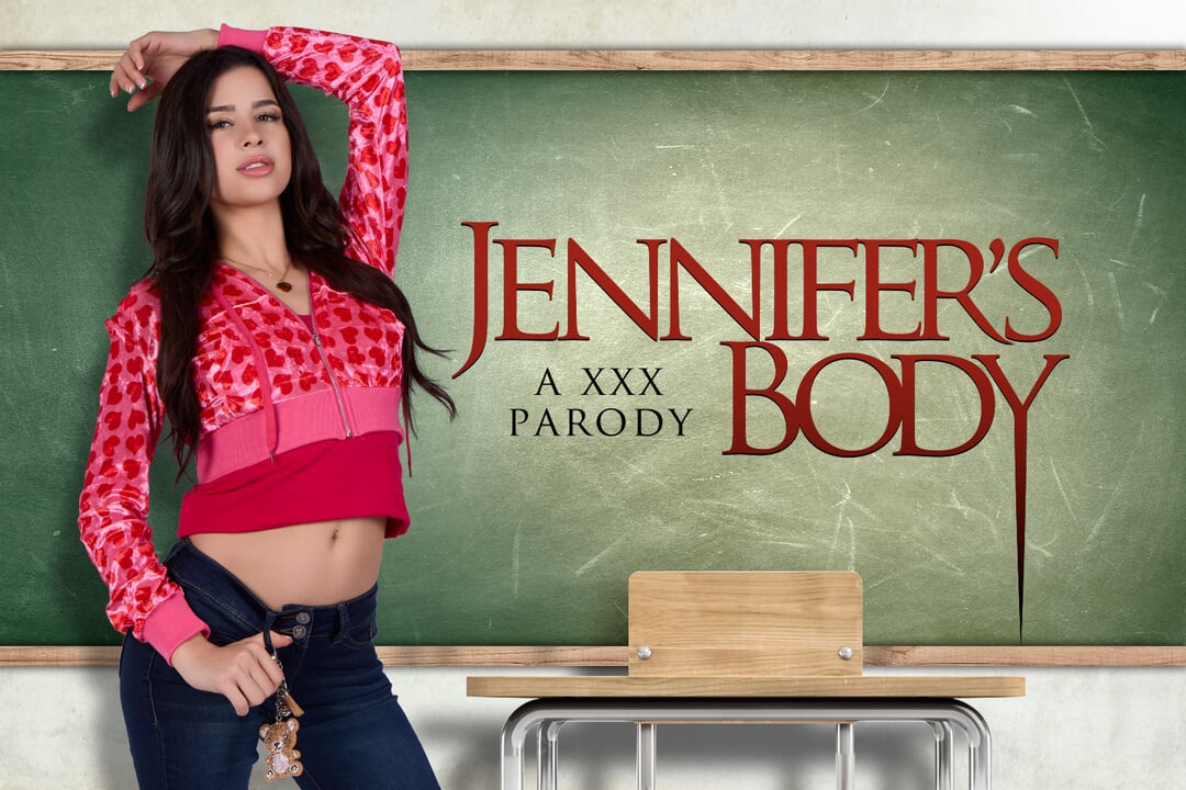 VRCosplayx Succubus Kylie Rocket no corpo de JENNIFER está com sede de um pau duro