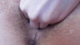 Extreme Closeup Wet pussy fingering BIG CLIT snapshot 11