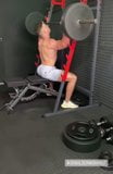 German muscle boy at the gym snapshot 1