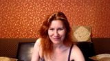 Webcam Mature Redhead shows her Hairy Pussy snapshot 6