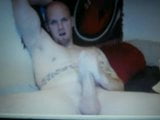 straight shaved head hung dude jerking on cam snapshot 6