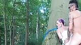 Tied up in the woods - She would help him snapshot 10
