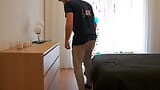 I got fucked by my stepbrother with my pantyhose ON (English Subtitles) snapshot 1