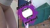 Ochtend Fucking workout sex in prive gym snapshot 2