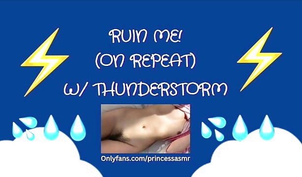 RUIN ME! (thunderstorm ASMR)
