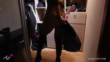 Babe cool ass in pantyhose sucked cock and hard fucked snapshot 3