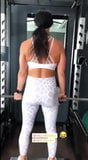 Tenille Dashwood lifting weight, showing off her perfect ass snapshot 3