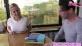 German Chubby Blonde College Girl Gets Fucked By Teacher snapshot 3