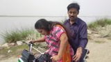 Tharik bike driver desi aunty hot snapshot 1