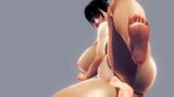3d CG animation sex Big tits snapshot 8