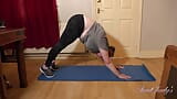 Auntjudys - tetona madura grandota Rachel - travieso entrenamiento de yoga snapshot 1