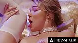 TRANSFIXED - Fairytale Queens April Olsen and Trans Emma Rose Have Intense Strapon Anal Fuck Session snapshot 15