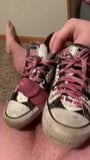 Hello Kitty Converse CUMSHOT snapshot 1