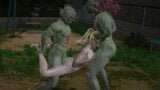 The excited orcs HENTAI DP blonde girl snapshot 18