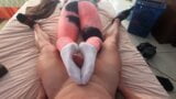 Sockjob kaus kaki putih panas dari pantat besar pawg snapshot 14