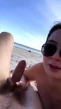 Amateur beach blowjob snapshot 1