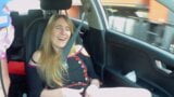 Beenie B's pussy play in car and outside strip British snapshot 5