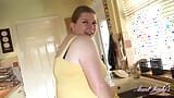 AuntJudys - Your Busty Mature BBW Wife Rachel Sucks Your Cock in the Kitchen (POV) snapshot 1