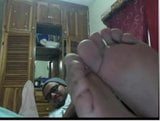 straight guys feet on webcam snapshot 13