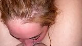 Schattige sexy babe eindigt een magische slordige facefuck met een keelpijp! snapshot 13