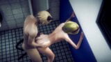 Yaoi femboy - ethan frente a la pared anal snapshot 15