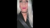 Crossdressing on Halloween in Public snapshot 4