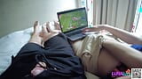 Roommate Seduced Her Neighbour While Watching Football snapshot 4