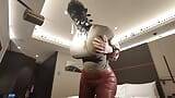 Tettona troia sissy bloccata in selfbondage snapshot 11