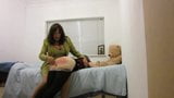 Spanked otk satte sedan i garderoben snapshot 9