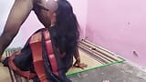 A beautiful tamil aunty found my discarded condom and had hot sex with her. snapshot 7