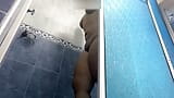 Beautiful stepsister engraved with tight lycra taking a shower (BBW BUT) snapshot 5